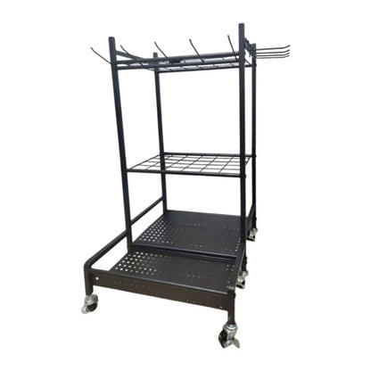 Garden Tool Organizer Rack - Space-Saving Carbon Steel Holder