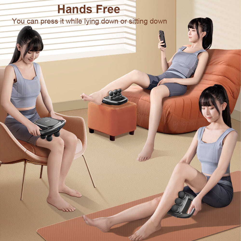 6-Head Massager: Deep Tissue Back & Body Relief