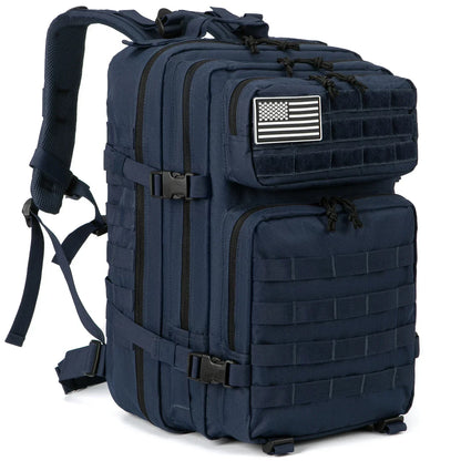 45L Tactical Backpack - Large Outdoor Hiking & Camping Gear