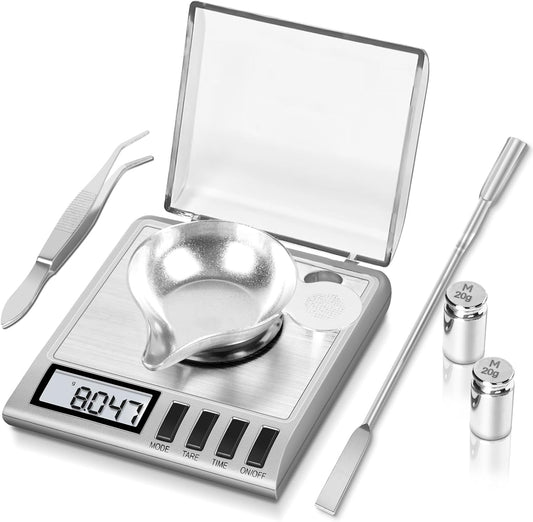 Milligram Scale 50g/0.001g - Precision Jewelry & Gem Scale