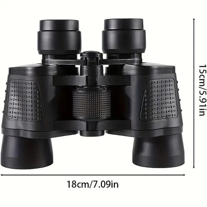80X80 HD Binoculars: Pro Magnification for Hunting & Bird Watching