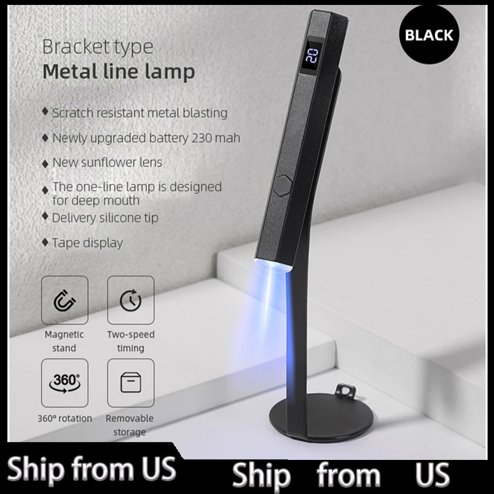 Portable UV Nail Lamp - Quick Dry Gel Polish Manicure