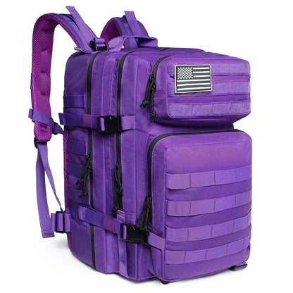 45L Tactical Backpack - Large Outdoor Hiking & Camping Gear