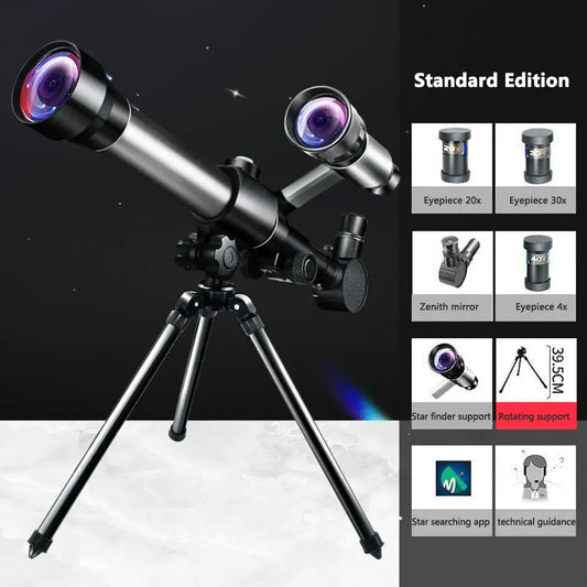 Portable HD Telescope Set for Kids - Beginner Stargazing Kit