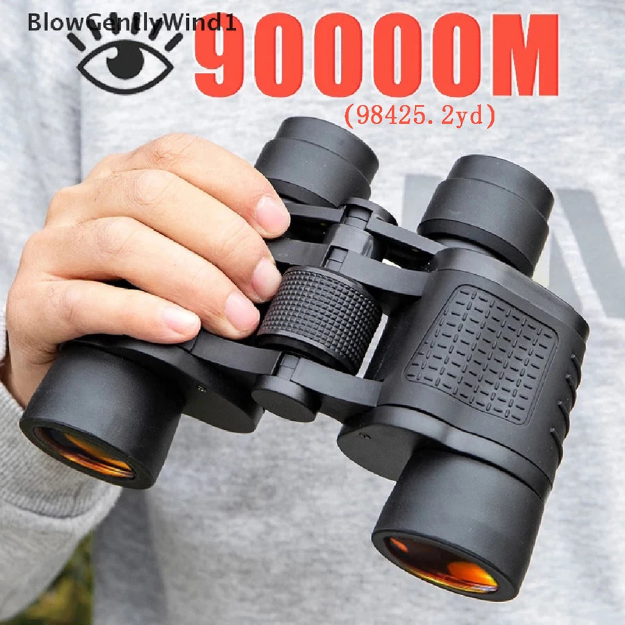 80X80 HD Binoculars: Pro Magnification for Hunting & Bird Watching