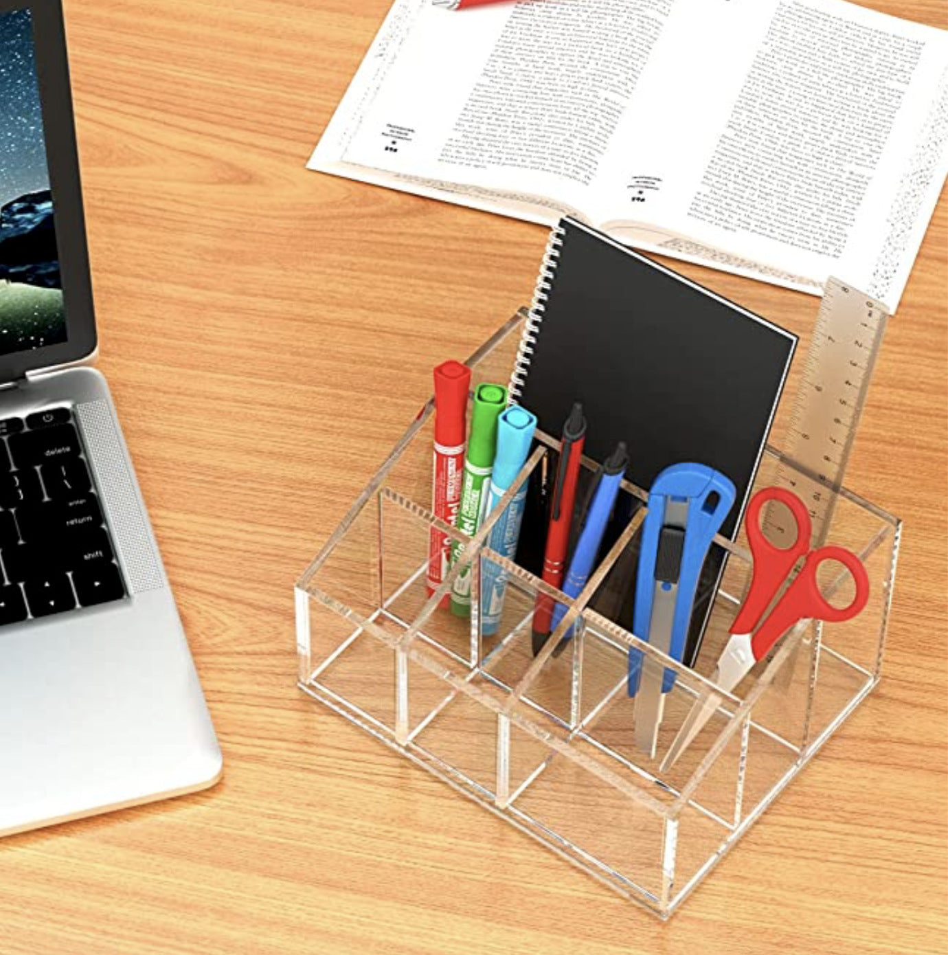 Acrylic Display Shelf - Customizable Multi-Grid Organizer