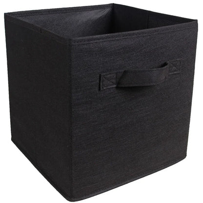 Colorful Fabric Storage Cubes - 6 Pack Foldable Baskets