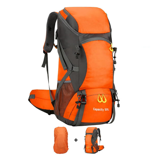 Lightweight 50L Hiking Backpack - Waterproof & Ergonomic Design
