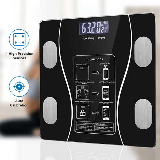 Smart Body Fat Scale - Wireless LED Digital Analyzer