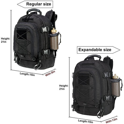 Military Tactical Backpack 65L Waterproof Hiking Rucksack