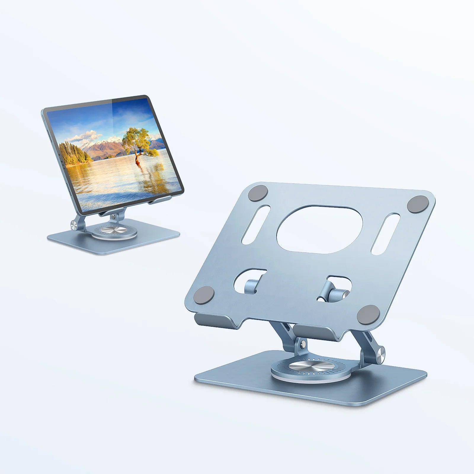 Aluminum Adjustable Tablet Stand 360° Swivel for iPad & Samsung