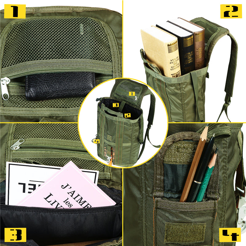 Durable Backpack for Hiking, Camping & School Adventures