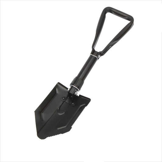 Heavy-Duty Steel Folding Shovel - Compact & Durable Outdoor Tool