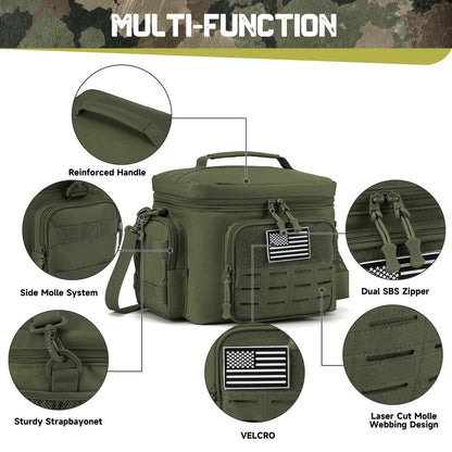 Tactical Lunch Box for Men - Heavy Duty, Leakproof, Insulated