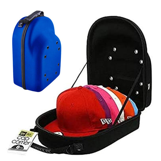 Baseball Hat Travel Case - Hard Shell Cap Carrier Bag