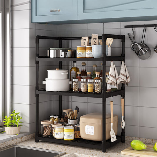 Kitchen Storage Rack 2/3 Layers - Modern Multifunctional Shelf