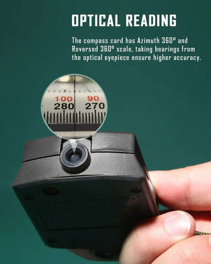 Tactical Survival Compass - High Precision & Luminous