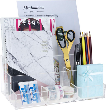 Acrylic Display Shelf - Customizable Multi-Grid Organizer