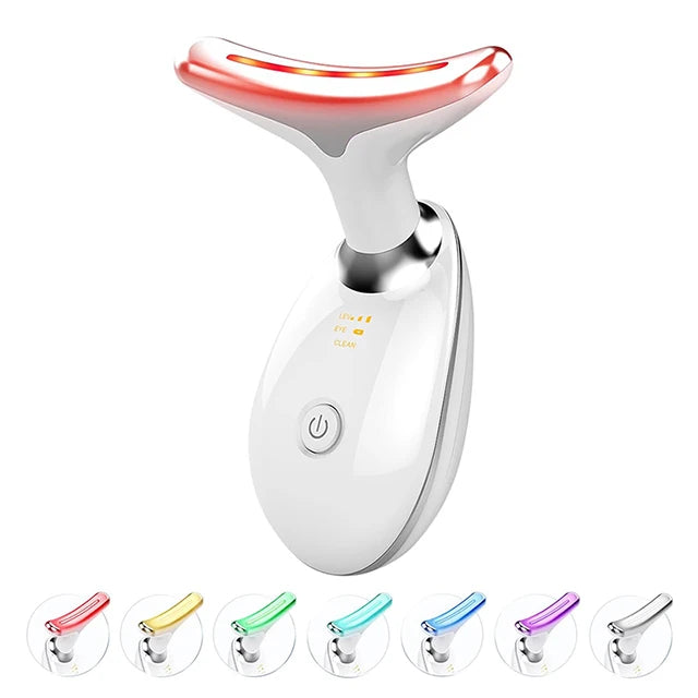 Anti-Wrinkle Facial Massager: 7 Colors Skin Tightening Device