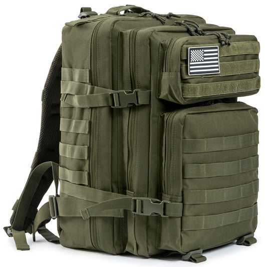 45L Tactical Backpack - Large Outdoor Hiking & Camping Gear