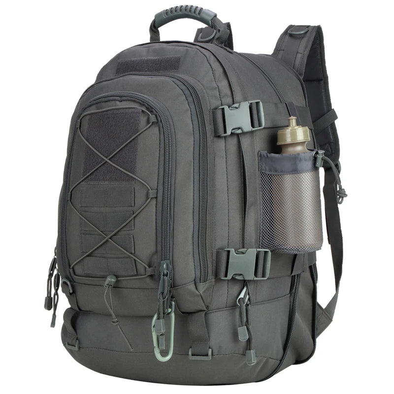 65L Tactical Backpack - Expandable Military Hiking Rucksack