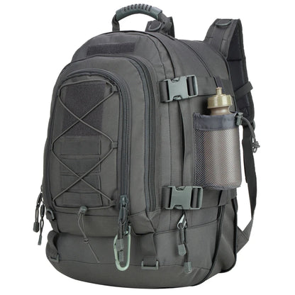65L Tactical Backpack - Expandable Military Hiking Rucksack
