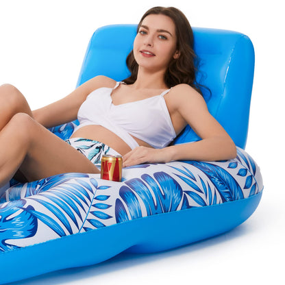 Inflatable Pool Float Adult - Ultimate Lounger for Pool & Lake