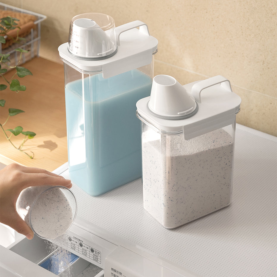 Airtight Laundry Detergent Dispenser - 1100/1800/2300ml Storage