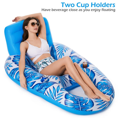 Inflatable Pool Float Adult - Ultimate Lounger for Pool & Lake