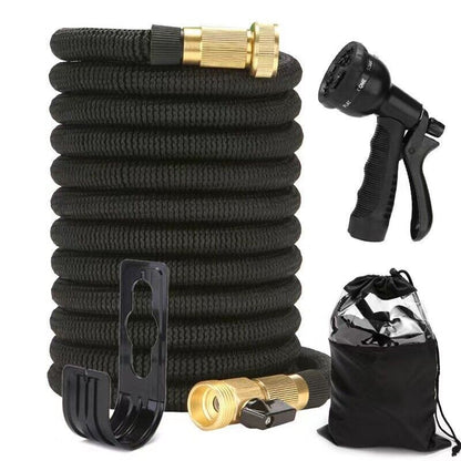 Expandable Garden Hose 50ft 75ft 100ft with 9-Function Spray Nozzle
