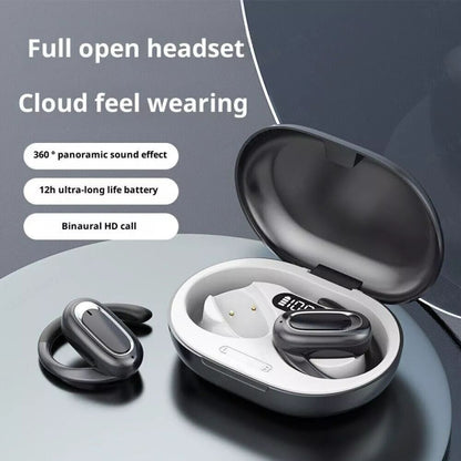 Bluetooth Noise-Canceling Earbuds - 5D Surround Sound Open Ear Headset