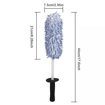  Soft Bristle Car Wheel and Tire Cleaning Brush - Made from Microfiber