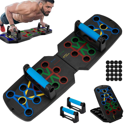 28 in 1 Push up Rack Board System Fitness Workout Home Gym Exercise