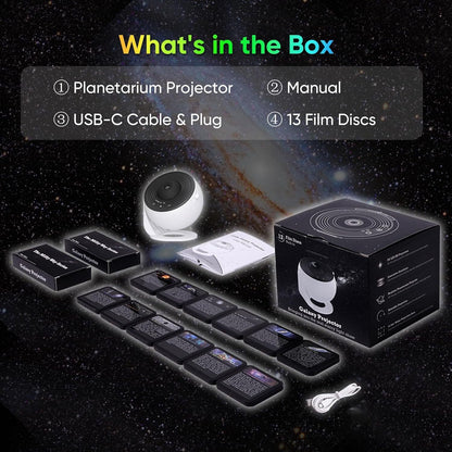 Galaxy Projector 12-In-1 Planetarium Star Sky Constellation Night