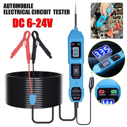 Digital Automotive Car Power Probe Circuit Electrical Tester Test Device System