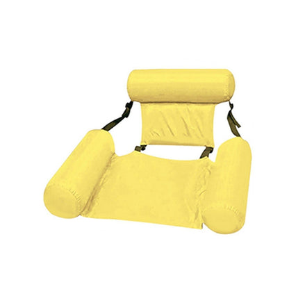 Foldable Inflatable Seats Water Floating Chair for Swimming Pool Beach